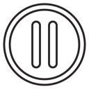 Pause button icon