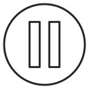Pause button icon