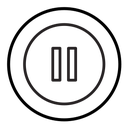 Pause button icon