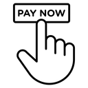 Pay now icon