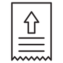 Payment receipt icon
