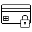 Payment Security Card Lock icon