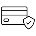 Payment Security Card Shield icon