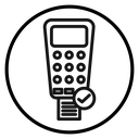 Payment terminal icon
