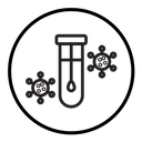PCR test icon