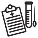 PCR test icon