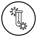 PCR test icon