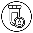 PCR test icon