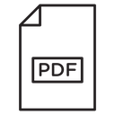 PDF file icon