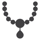 Pearl necklace icon