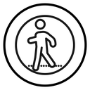 Pedestrian icon