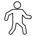 Pedestrian icon
