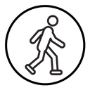 Pedestrian icon
