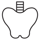 Pelvic area icon