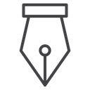 Pen nib icon