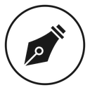 Pen nib icon