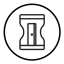 Pencil sharpener icon