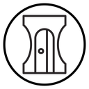 Pencil sharpener icon