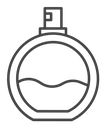 Perfume Black Outline icon
