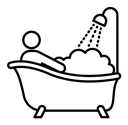 Person Bathing icon