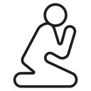Person Praying 3 icon