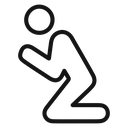 Person Praying icon