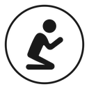 Person Praying icon