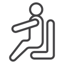 Person seat icon