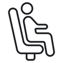 Person seat 3 icon