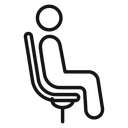 Person seat icon