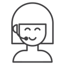 Personal assistant icon