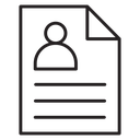 Personal documents icon
