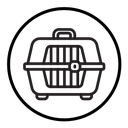Pet cage icon