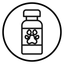 Pet Food Paw Can icon