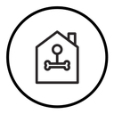 Pet house icon