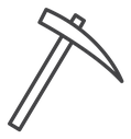 Pick axe icon