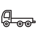 Pickup truck icon