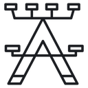Picnic table 2 icon