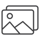 Picture Black Outline icon