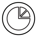 Pie chart (3) icon