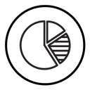 Pie chart (2) icon