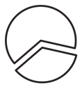 Pie chart 2 icon