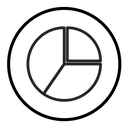 Pie chart icon