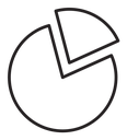 Pie chart icon
