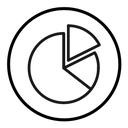 Pie Chart (2) icon