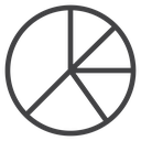 Pie Chart Quarters icon