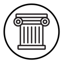 Pillar column icon