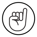 Pinky finger icon