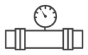 Pipe valve icon