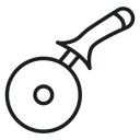 Pizza cutter 2 icon